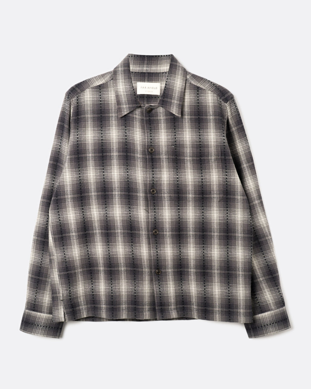 Dark Grey Kali Check Busey Shirt
