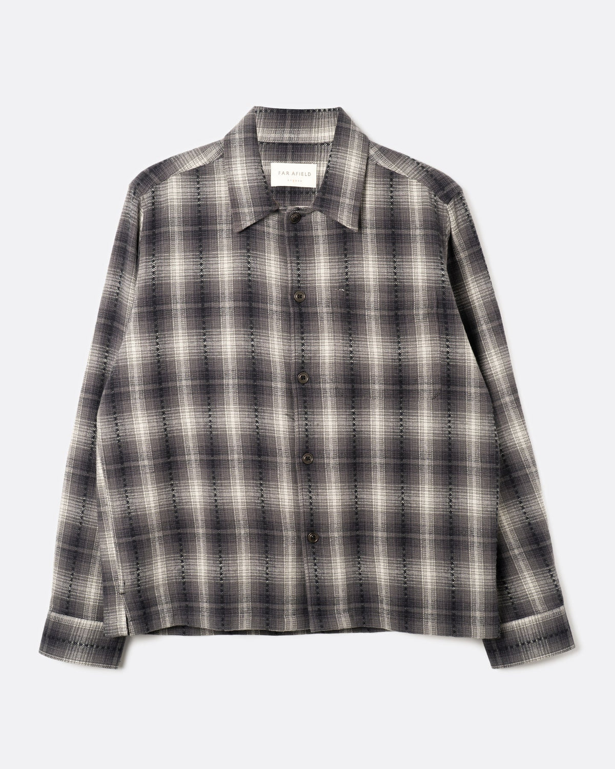 Dark Grey Kali Check Busey Shirt