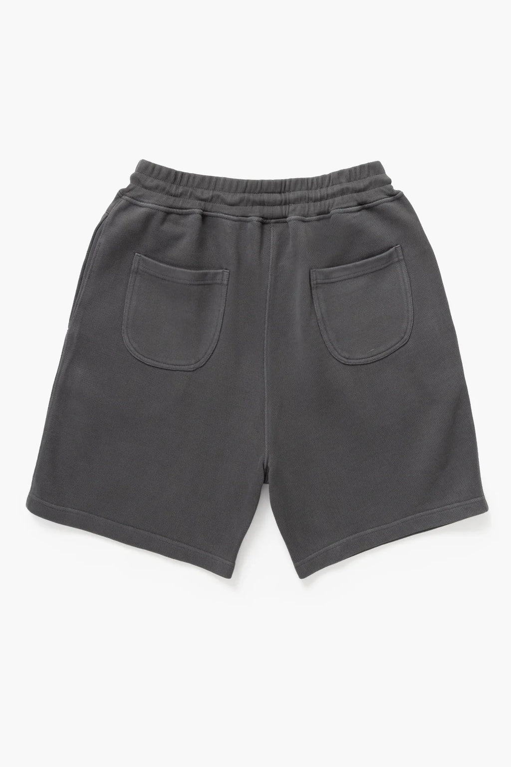 Washed Black Loopback Sweat Shorts