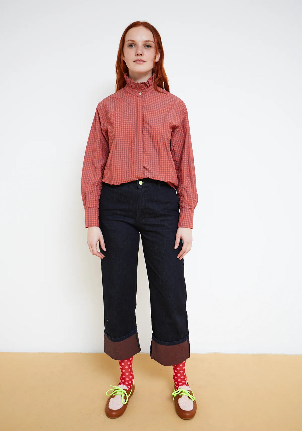 Red Polkadot Socks