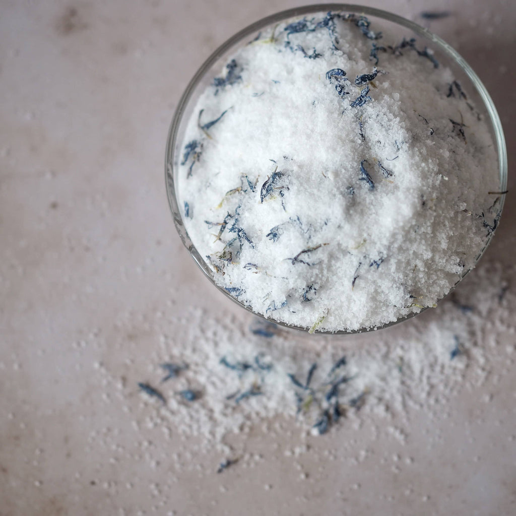 Lavender Epsom Bath Salts with Frankincense & Bergamot: 500g Jar