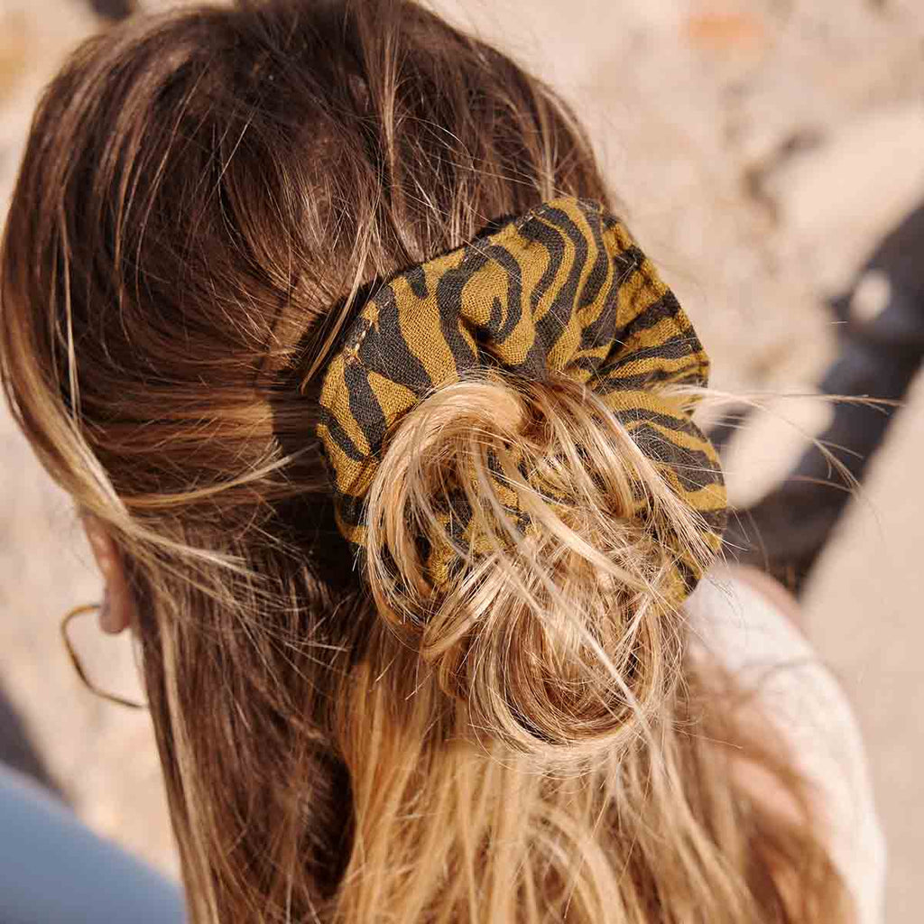 Zebra Scrunchie