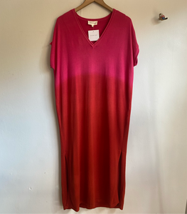 Blouma Knitted Ombré Dress Pink