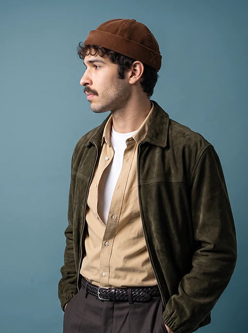 Brown Miki Corduroy Hat