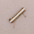 Macramé Beaded Bracelet Beige