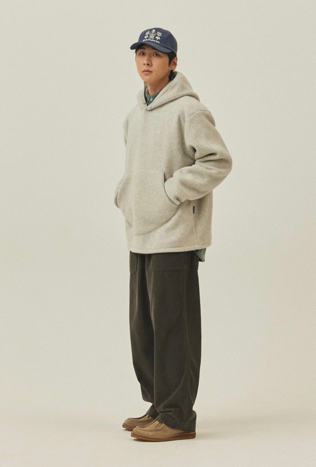 Charcoal Corduroy Pants - Last Chance (Onesize fits most)