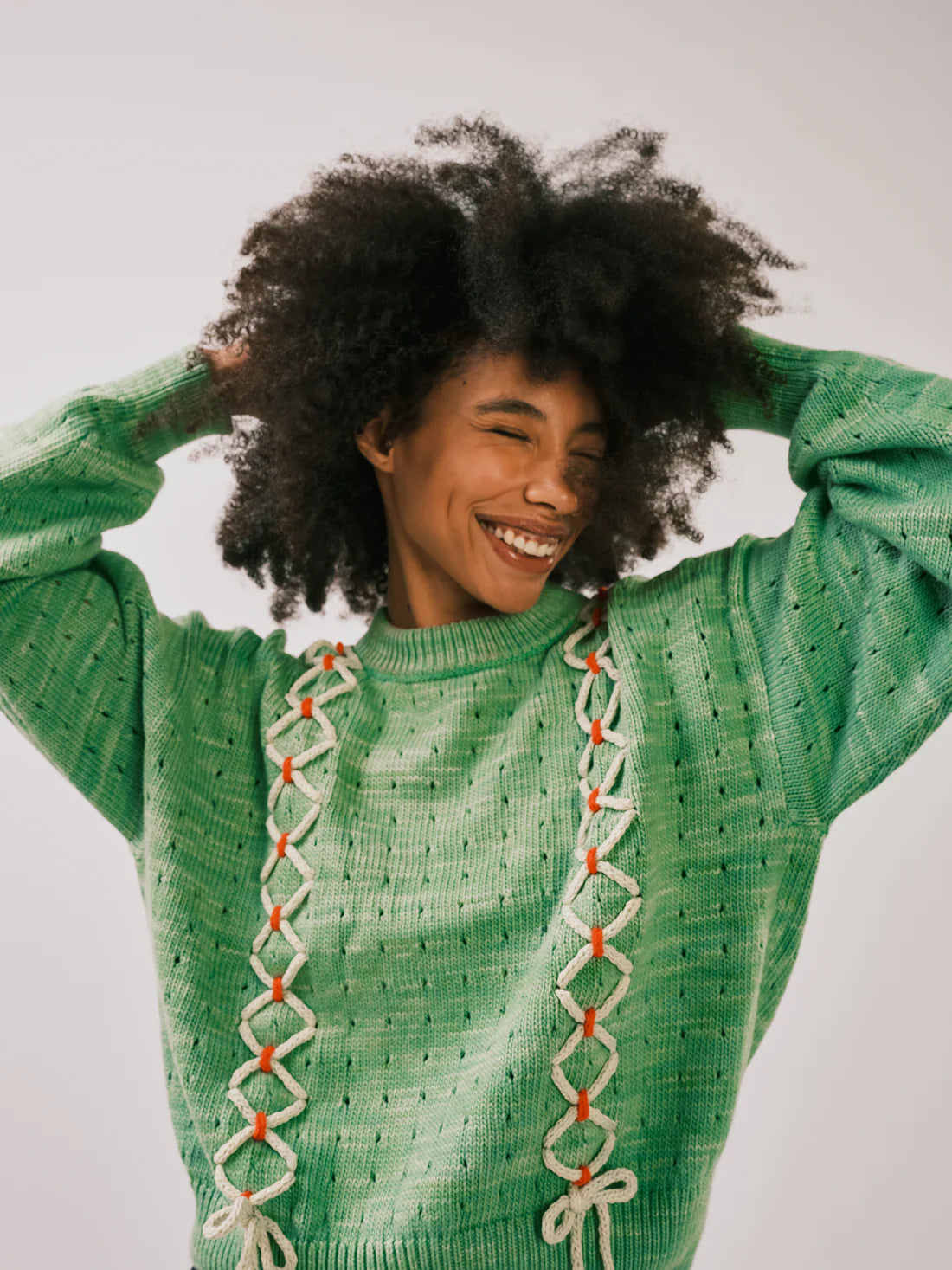 Bud Laced Sweater