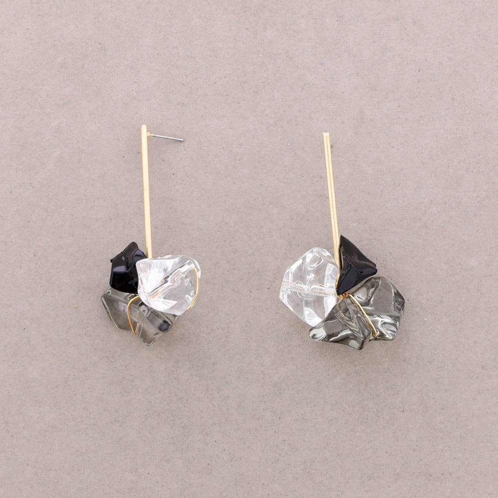 Dangling Earrings Black