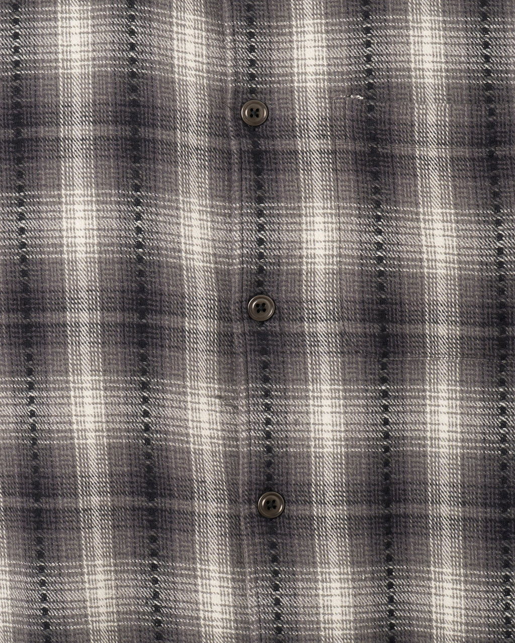 Dark Grey Kali Check Busey Shirt