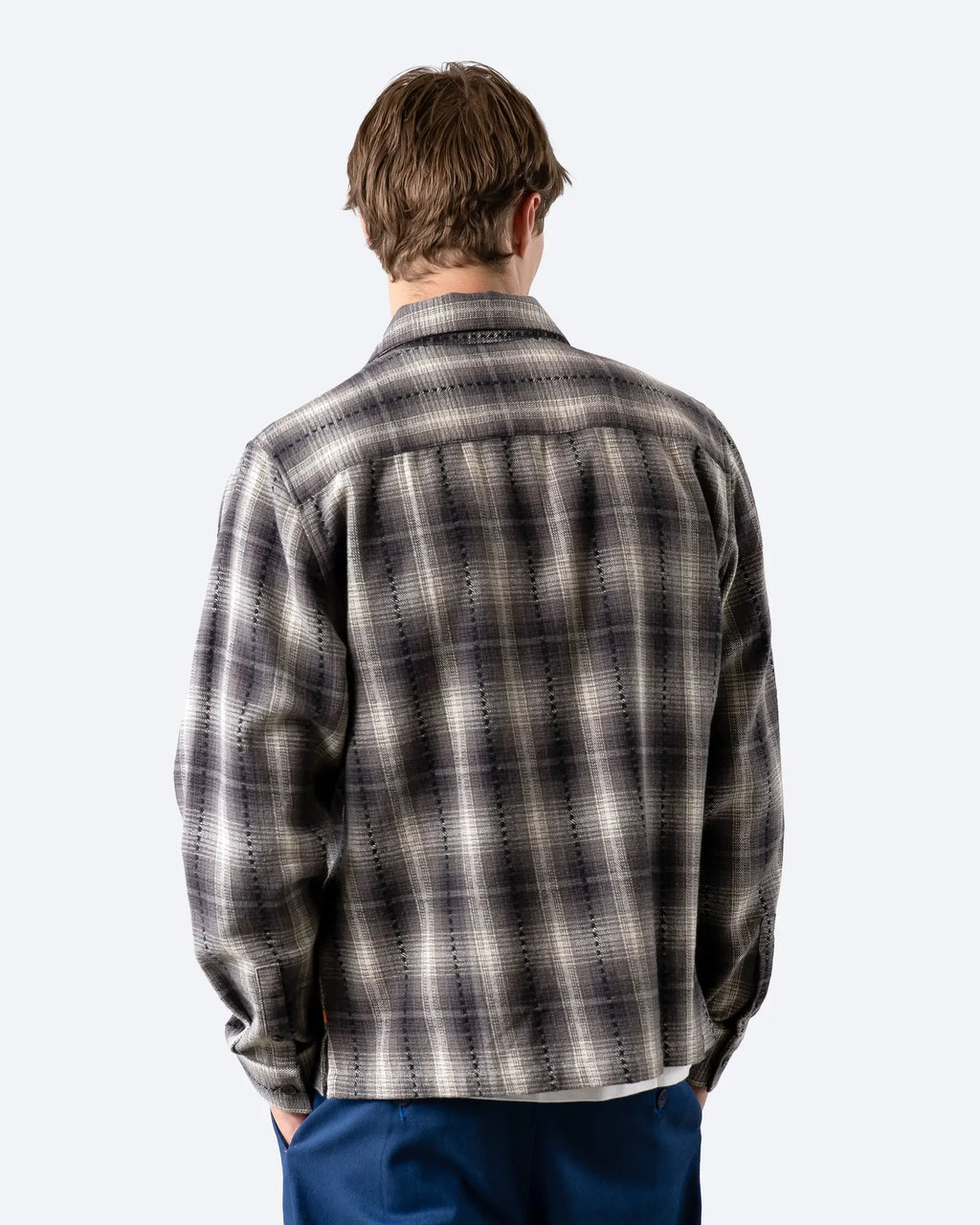 Dark Grey Kali Check Busey Shirt
