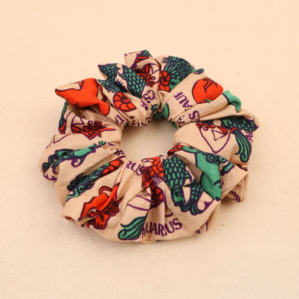 Zodiac Hair Scrunchie