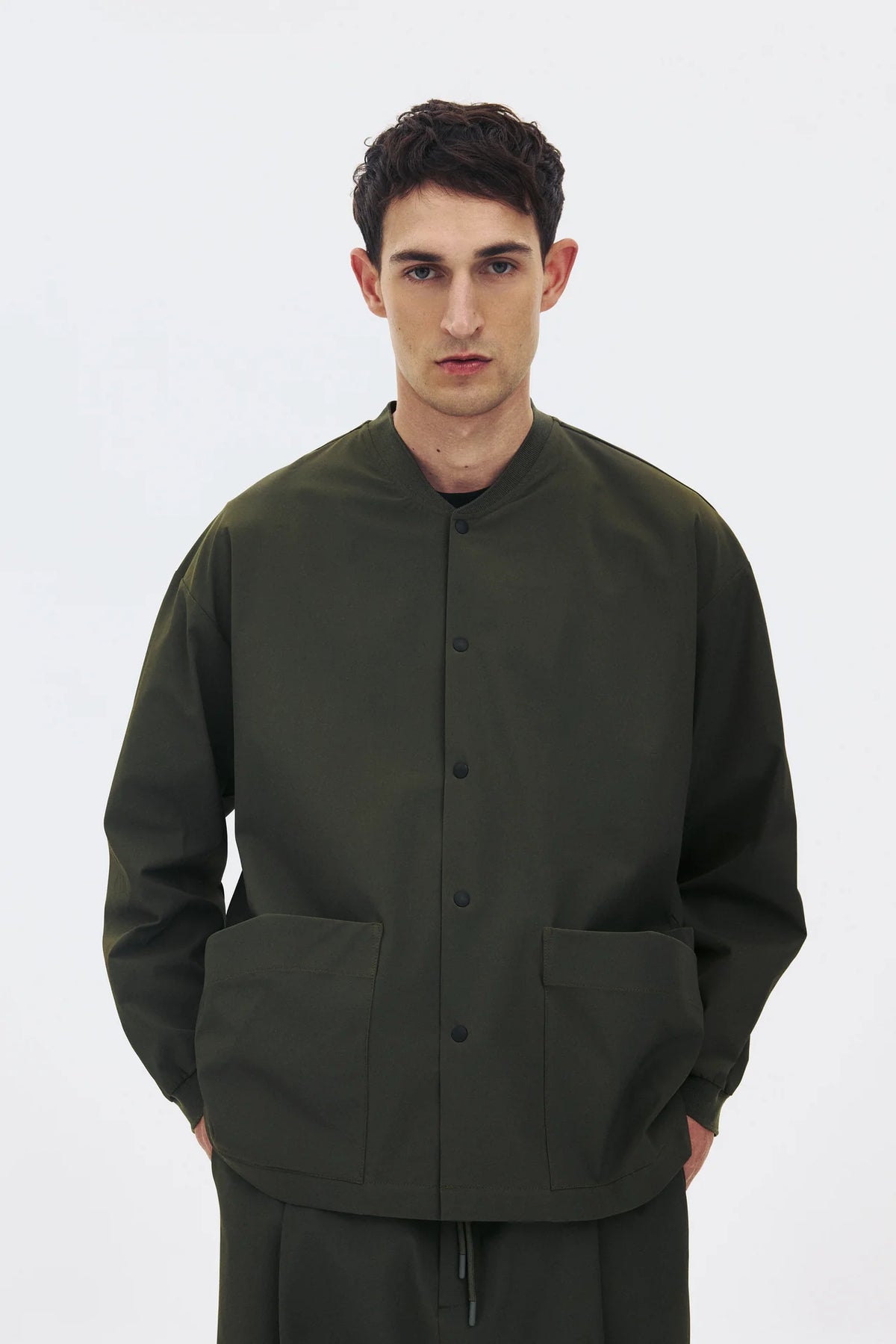 Khaki Bomber Jacket