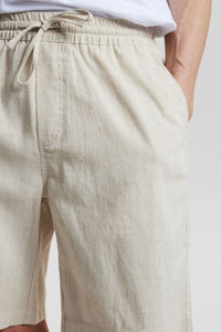 Brown Rice Elastic Linen Short