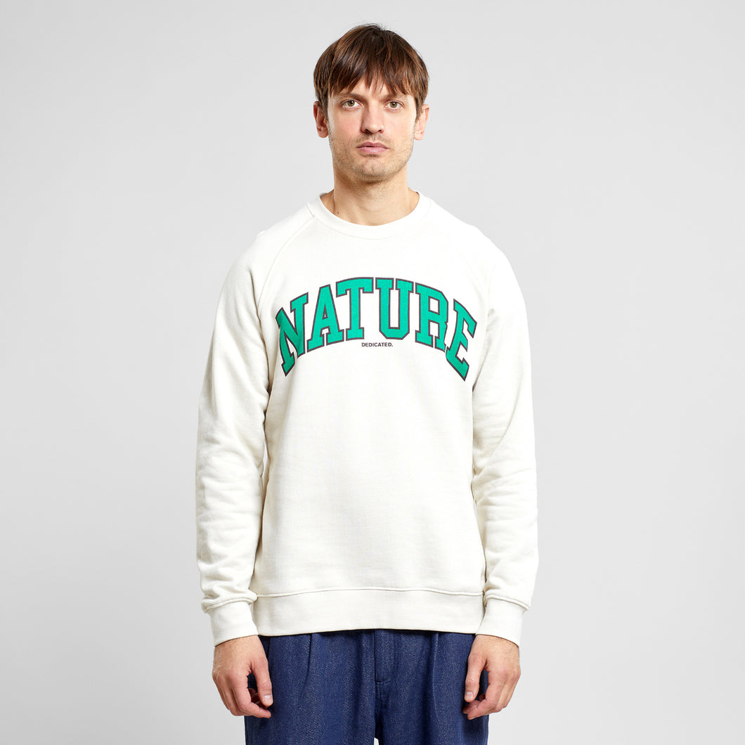 Oat White Malmoe Nature Sweatshirt