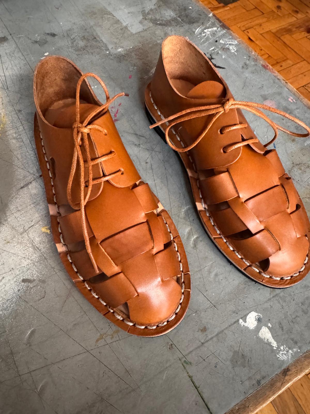 Artisanal Tobacco Shoes