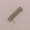 Macramé Beaded Bracelet Verde