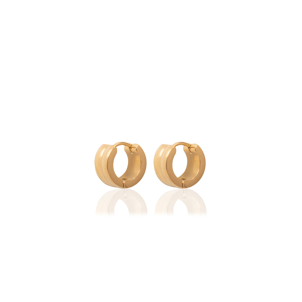 Gold Bonnie Hoop Earrings