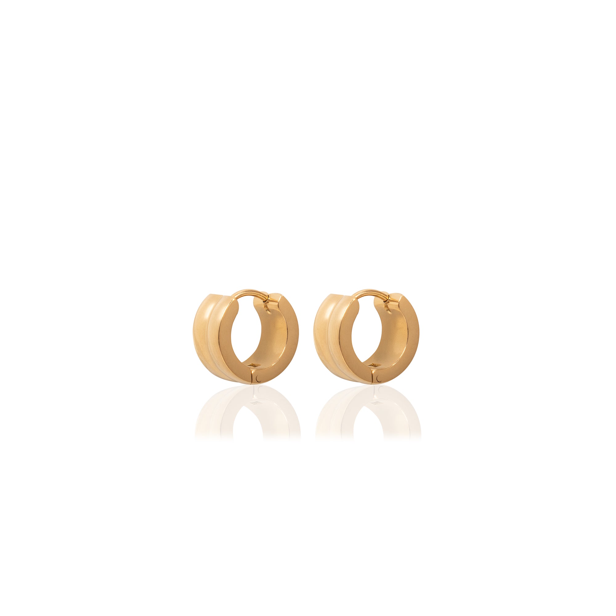 Gold Bonnie Hoop Earrings