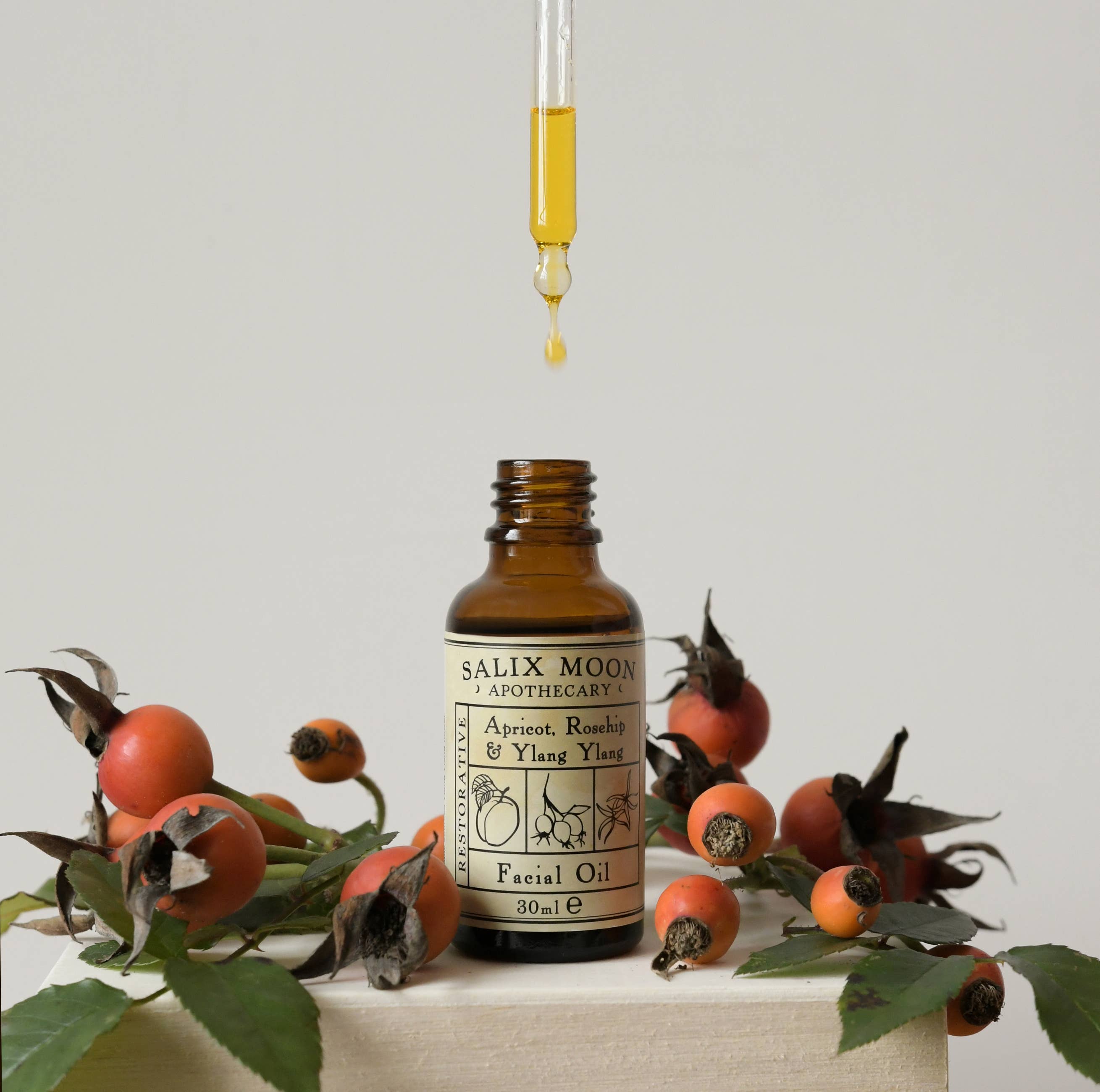 Botanical Facial Oil | Restorative | Dry or Mature skin: Pipette