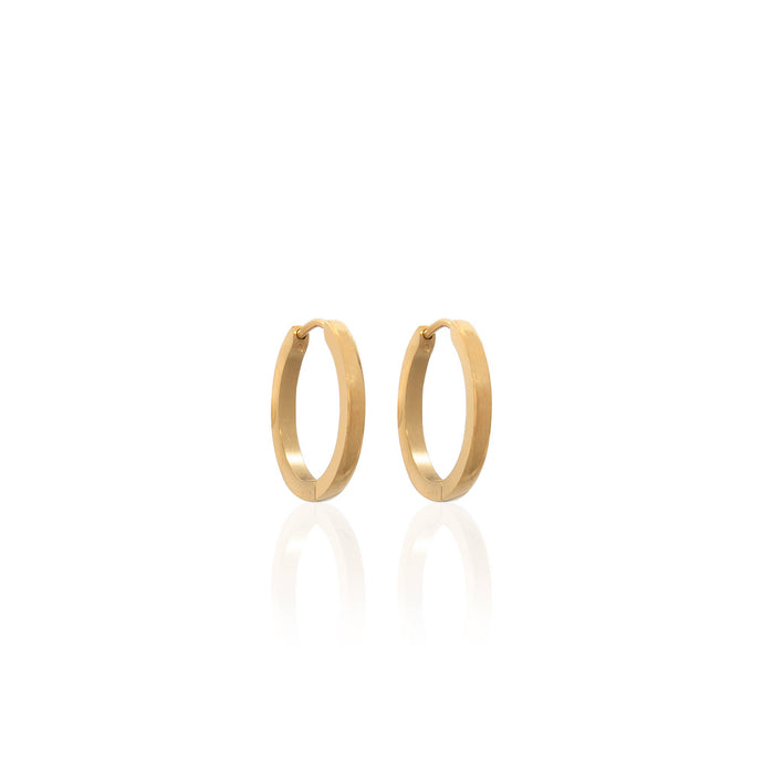 Gold Lennox Hoops