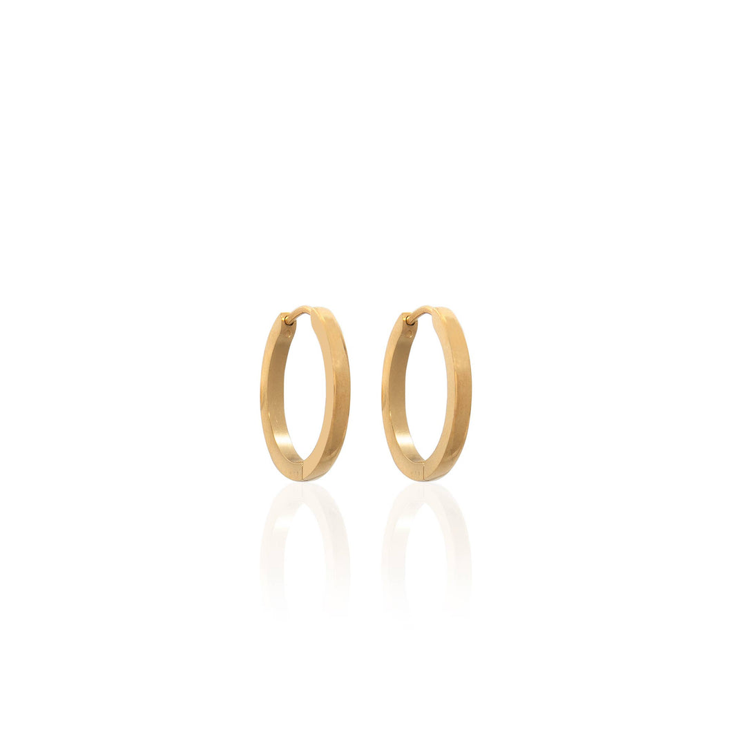 Gold Lennox Hoops