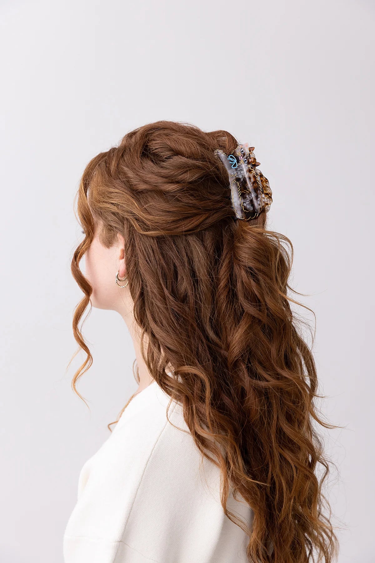 Calico Kitty Hair Claw