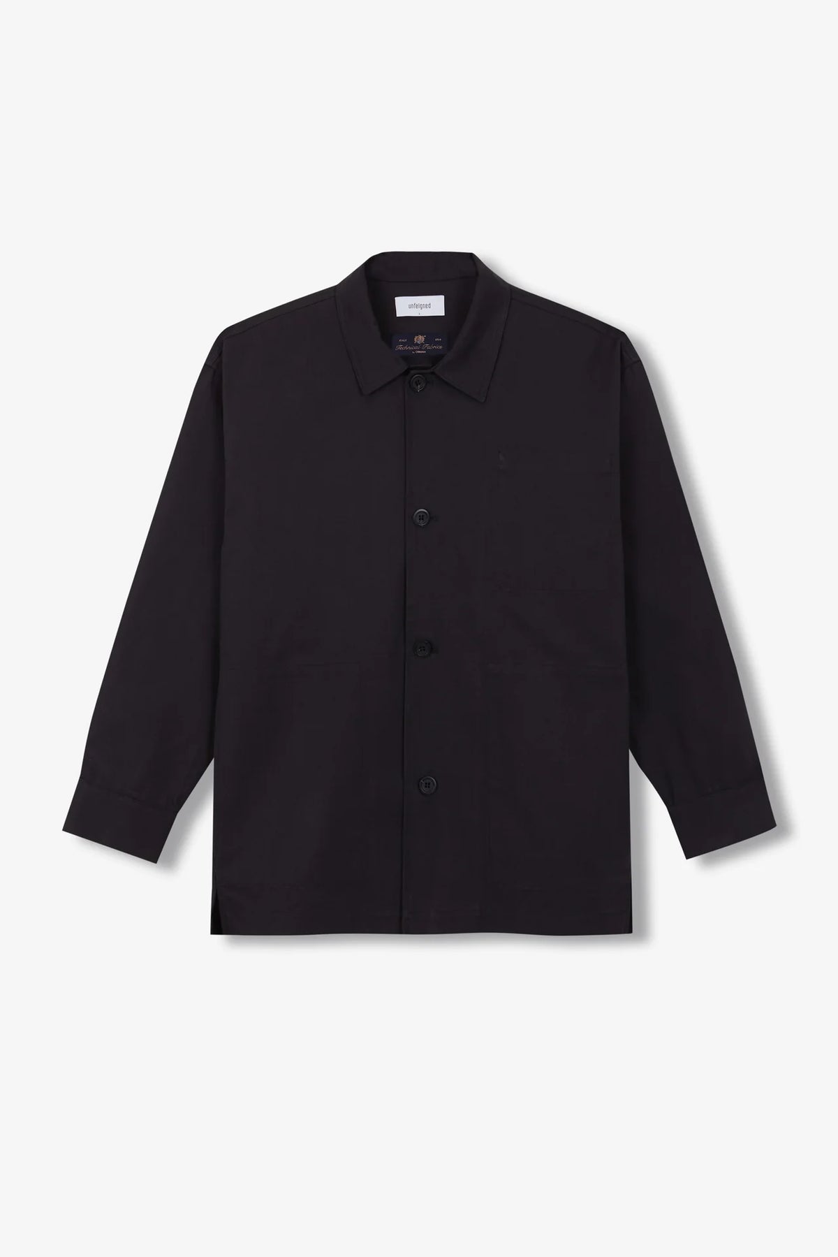 Blue Graphite Oversized Work Jacket