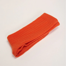 Lisos Orange Wool Socks