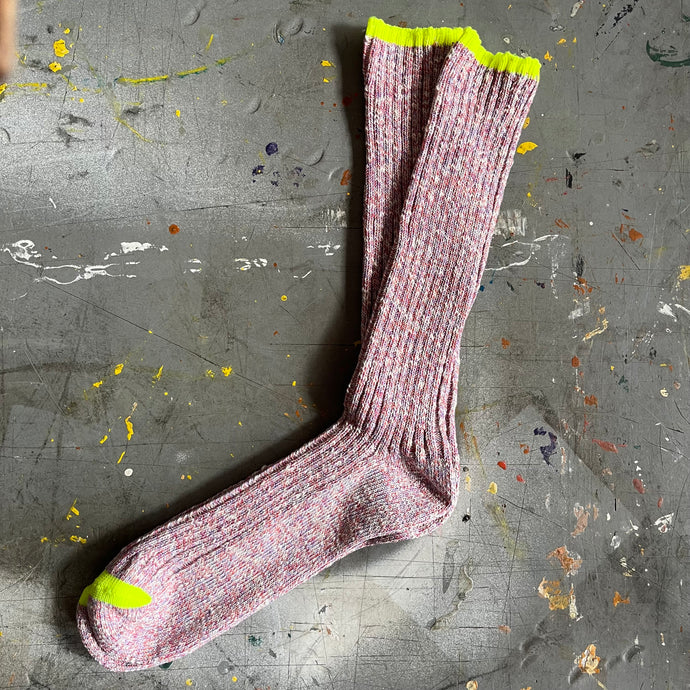 Lilac Fluorescent Socks