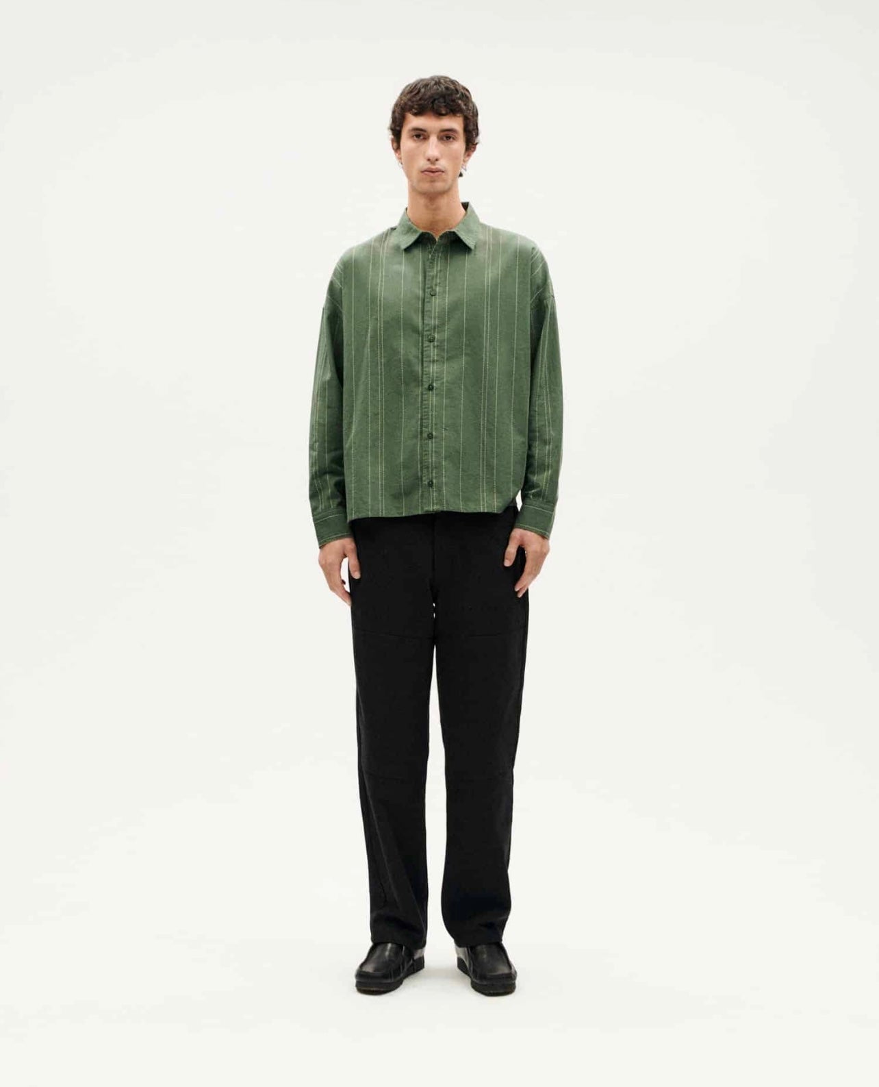 Dark Eucalyptus Jimmy Shirt