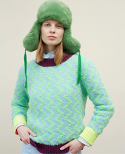 Green Coqueteo Sweater- Last One (M/L fits 12-14)