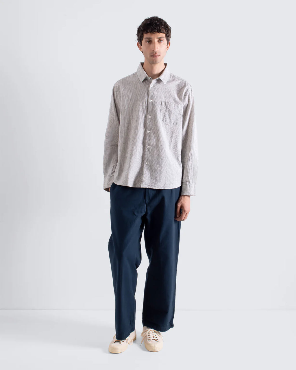 Yarn Dyed Stripe Day Shirt