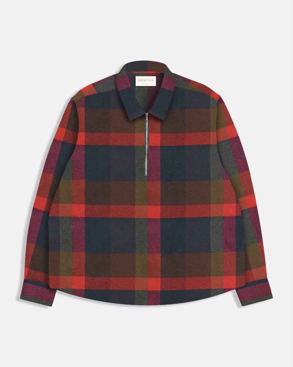 Red Multi Check Day Shirt