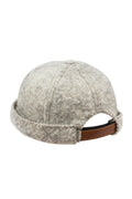 Grey Wool Felt Miki Artisanal Hat