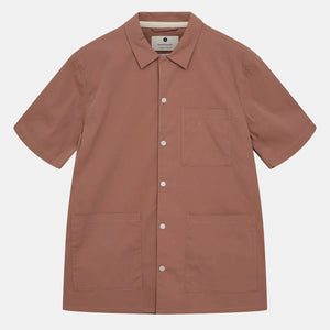 Short Sleeve Pocket Shirt Cognac