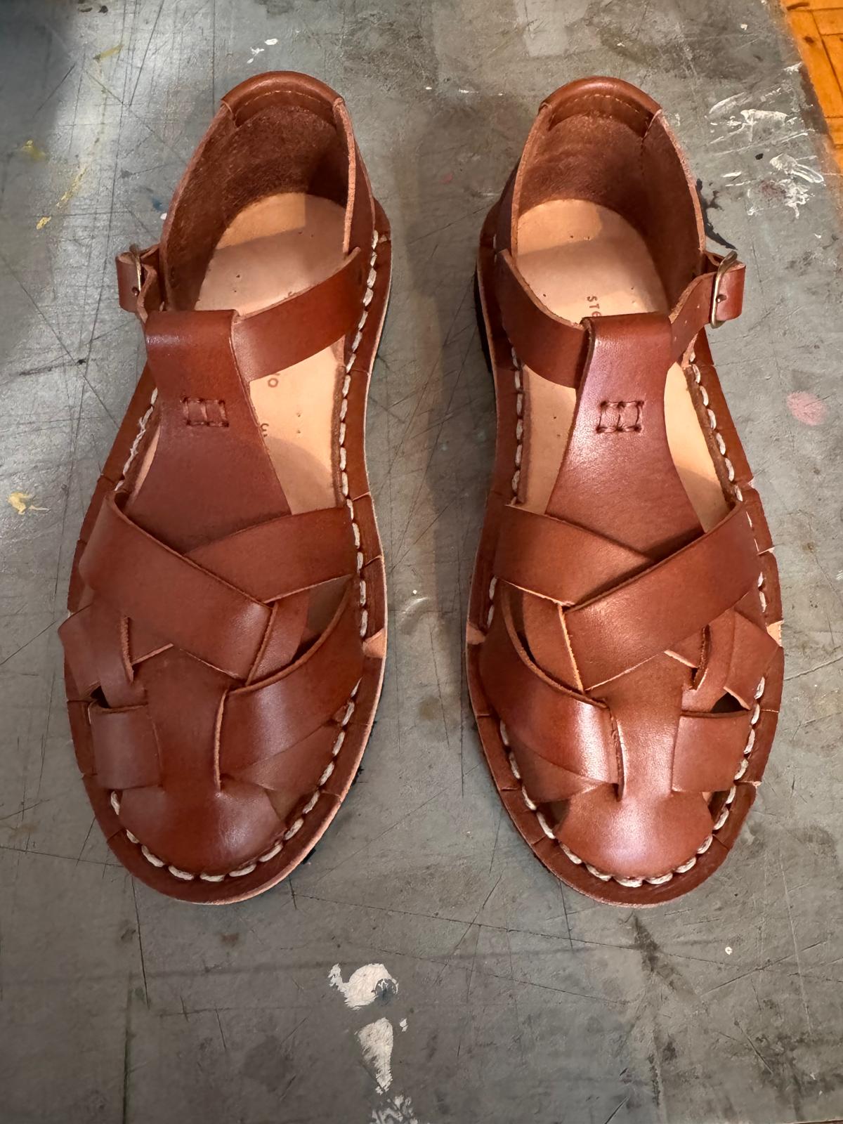 Artisanal Chocolate Sandals