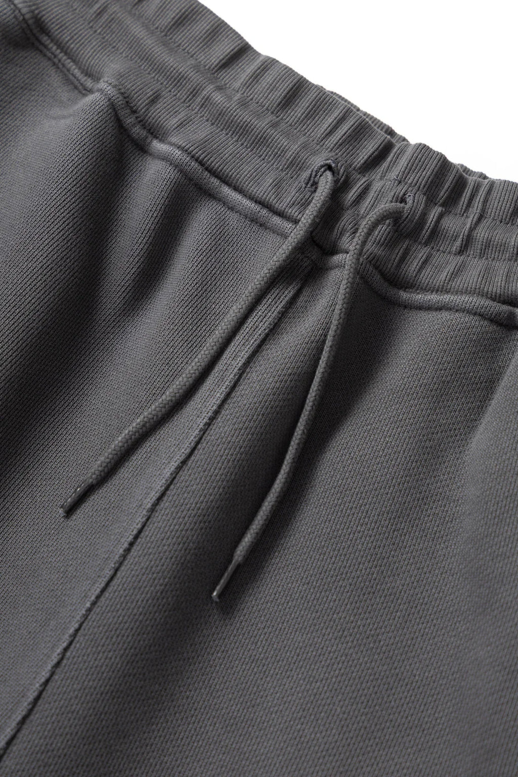 Washed Black Loopback Sweat Shorts