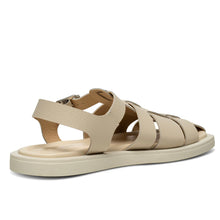 Krista Off White Fisherman Leather Sandal