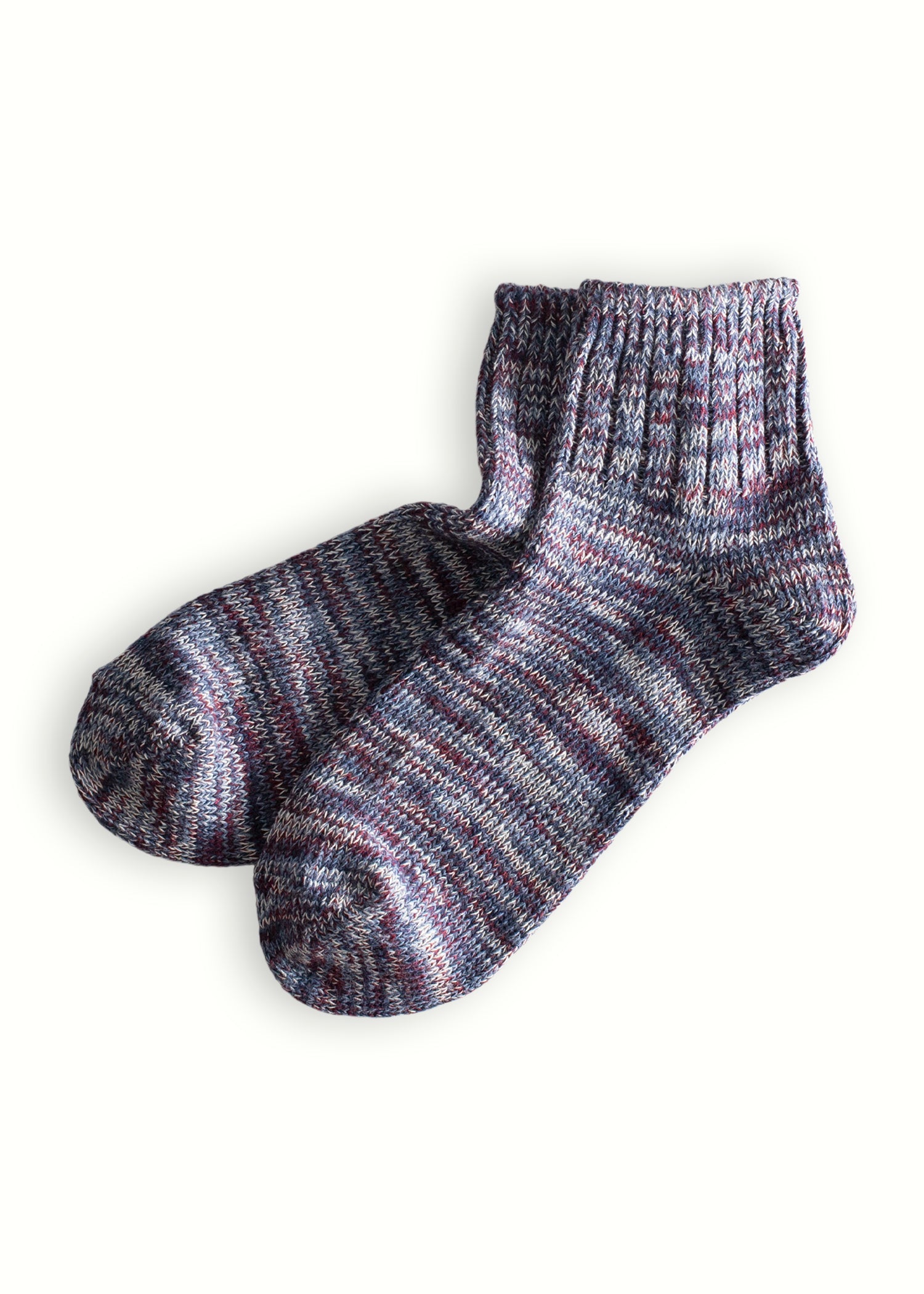 Blend Collection Purple/Blue Short Socks (36-39)