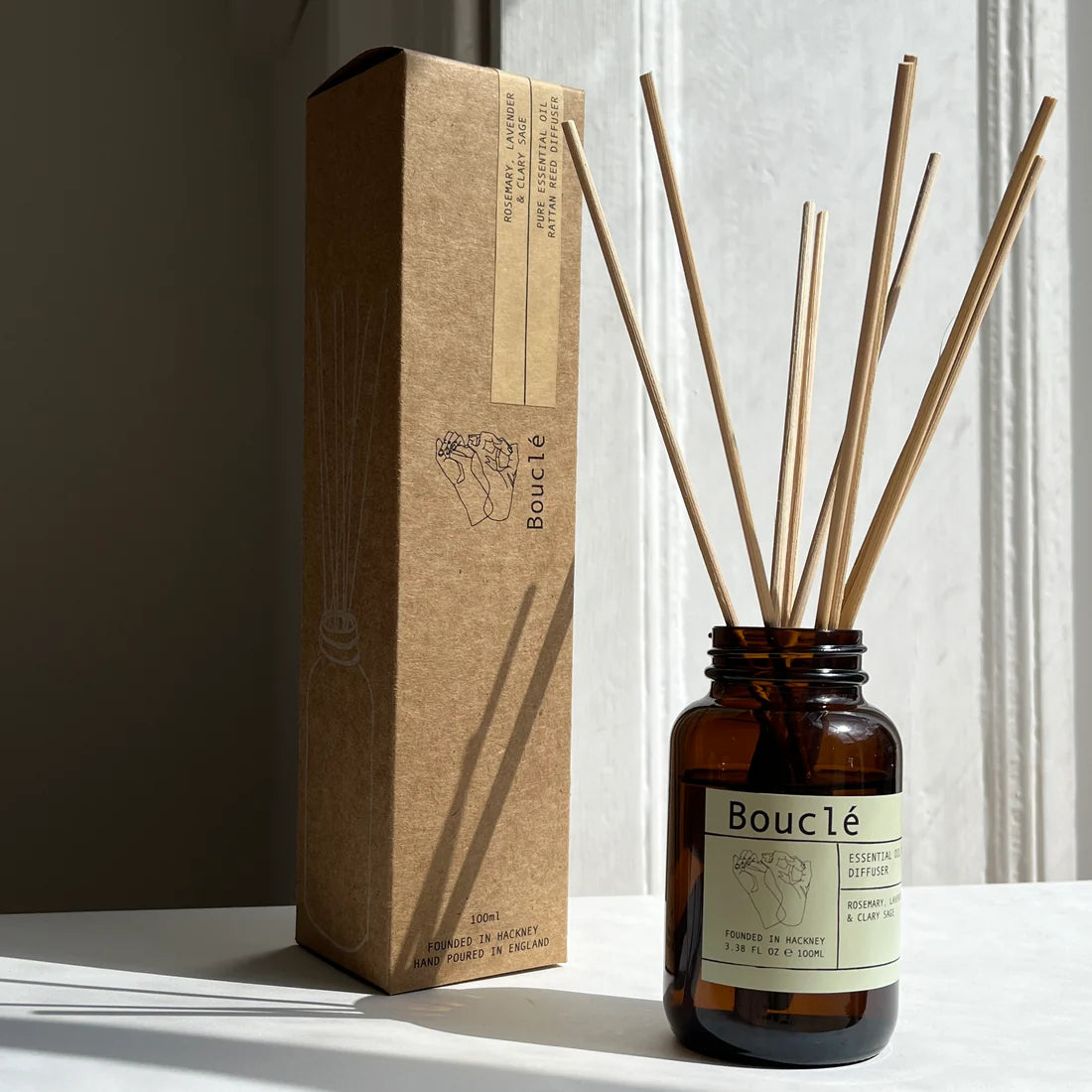 Rosemary, Lavender & Clary Sage Rattan Reed Diffuser
