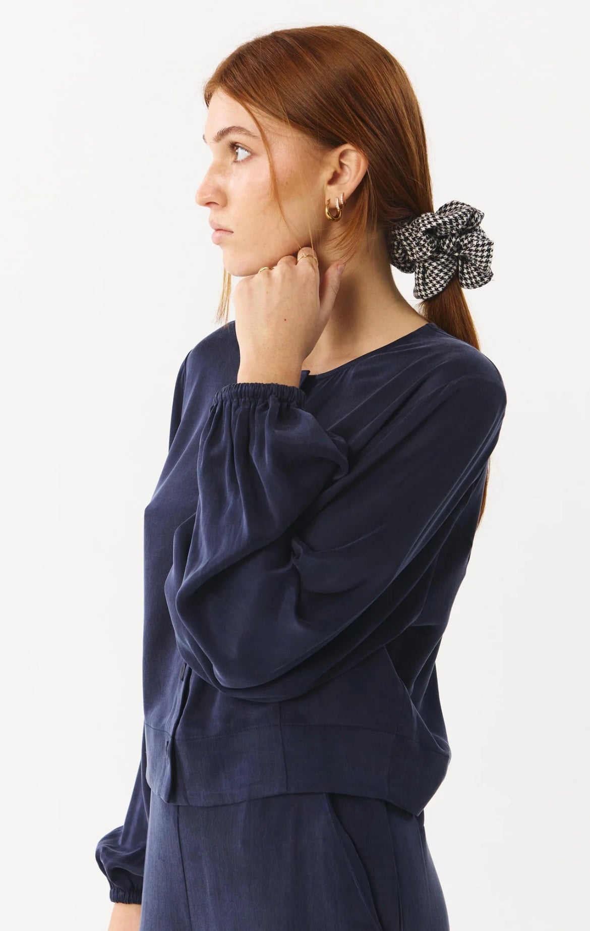 Rialto Dark Blue Blouse