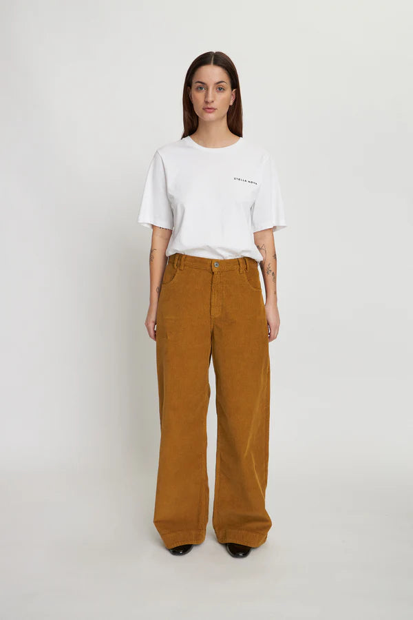 Corduroy Pants Dusty Moss