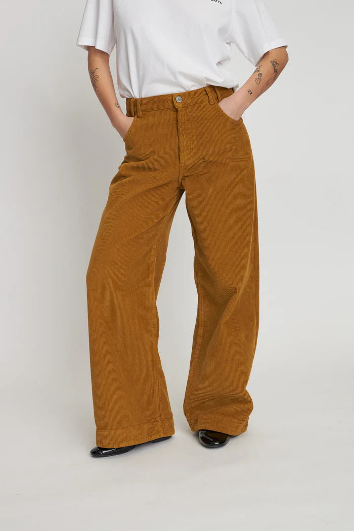 Corduroy Pants Dusty Moss