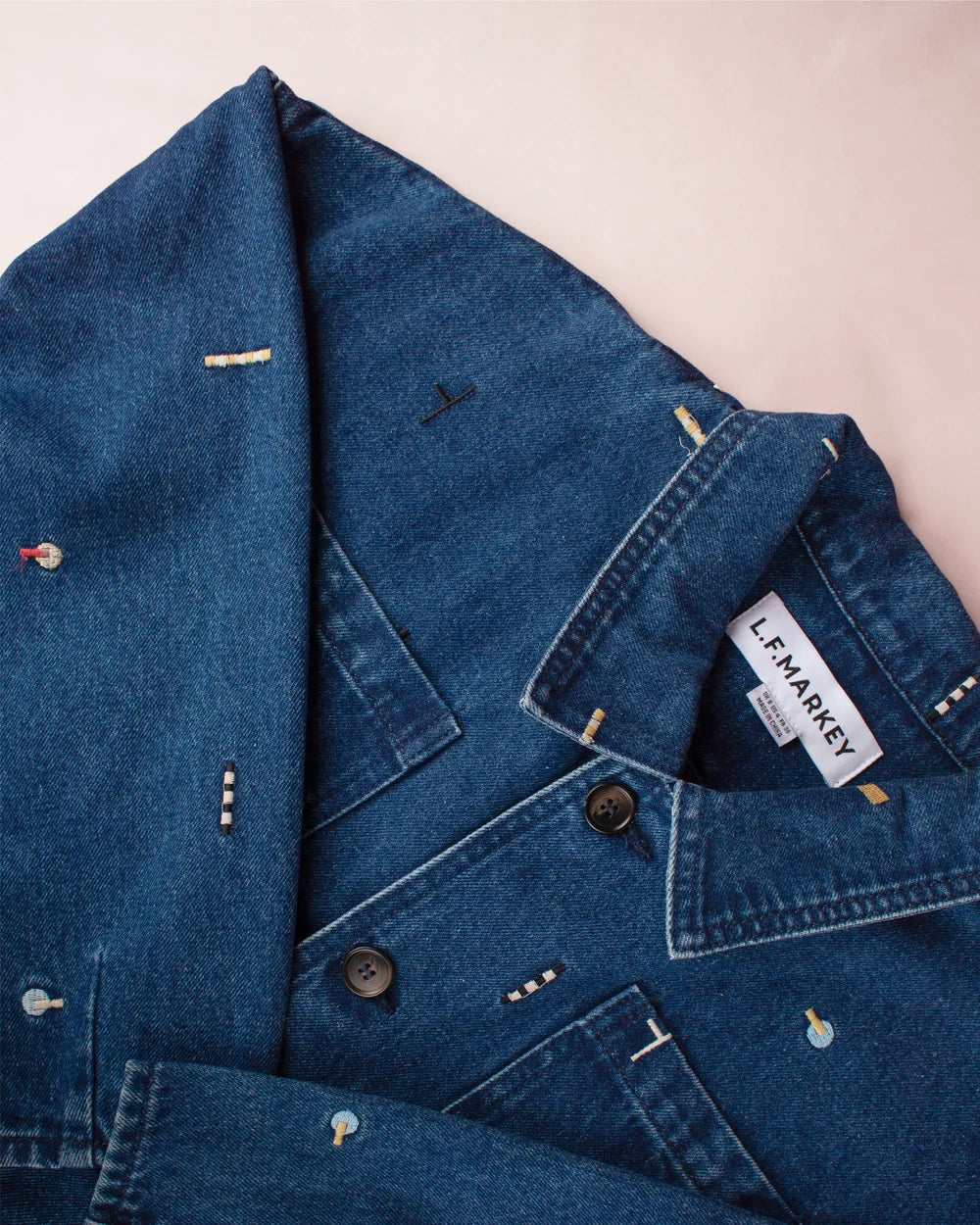 Puzzle Embroidered Carson Chore Coat