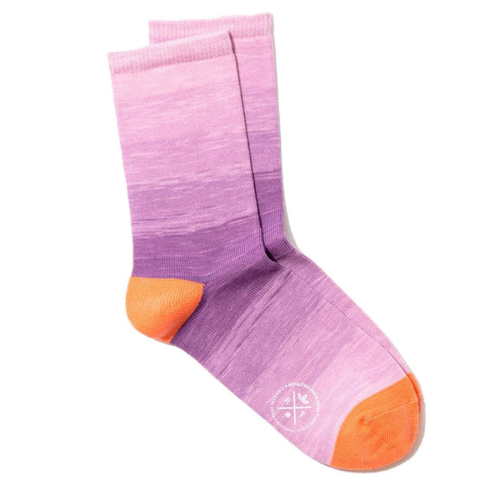 Judy Purple & Orange Socks
