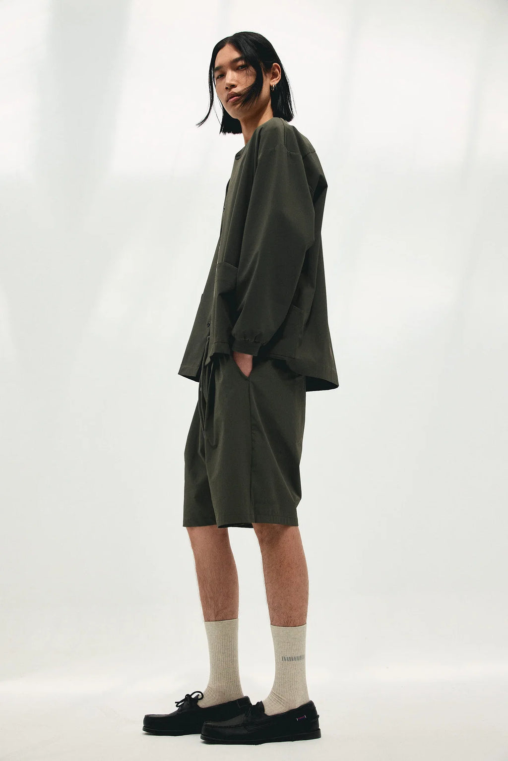 Khaki Bomber Jacket