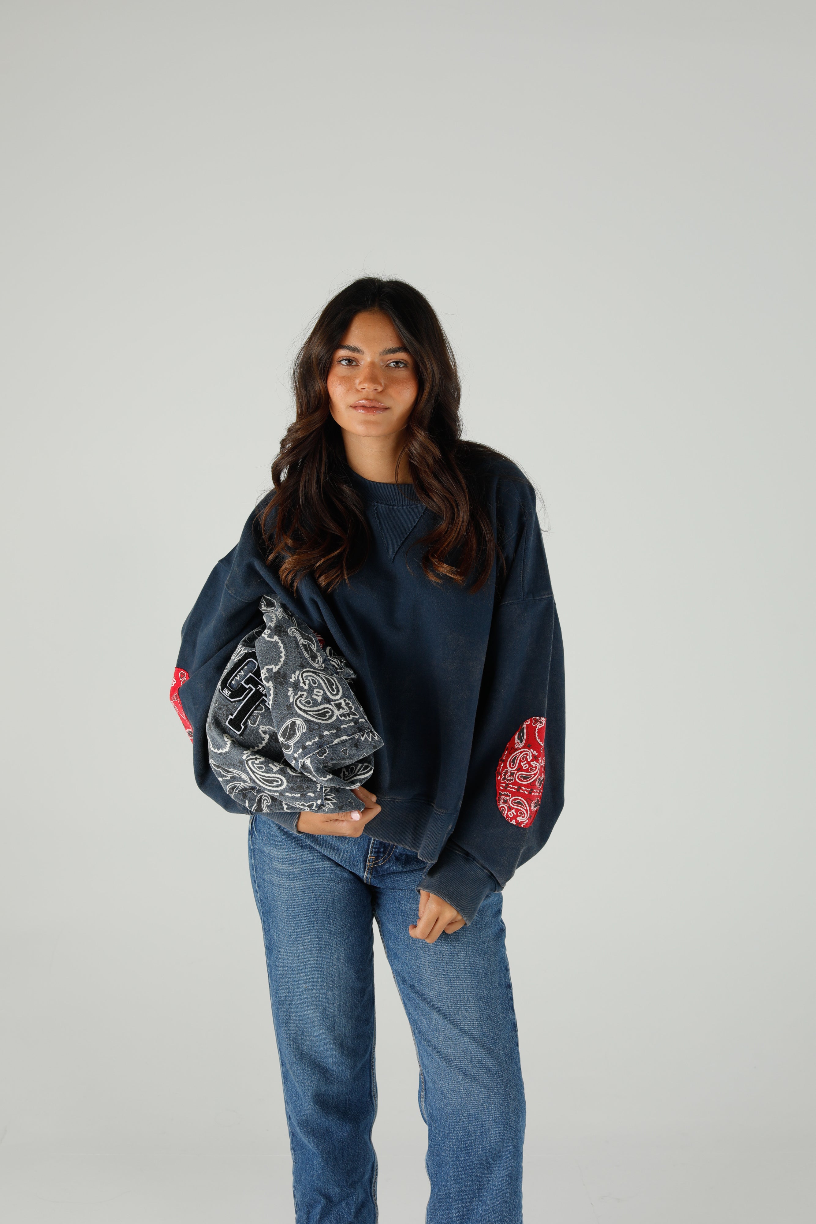 Indigo CutOut Sweat