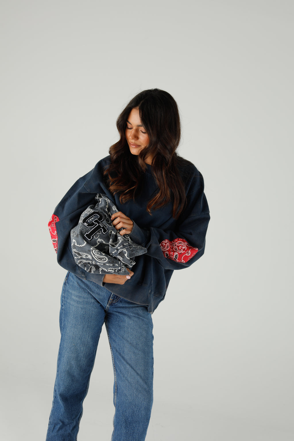 Indigo CutOut Sweat