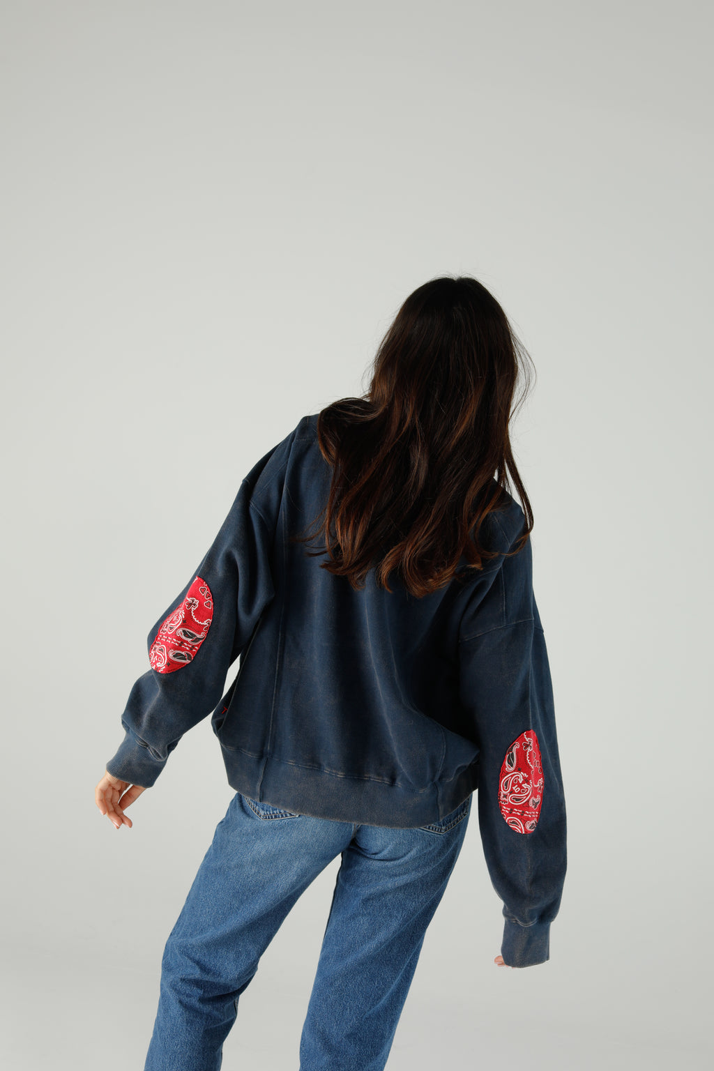 Indigo CutOut Sweat