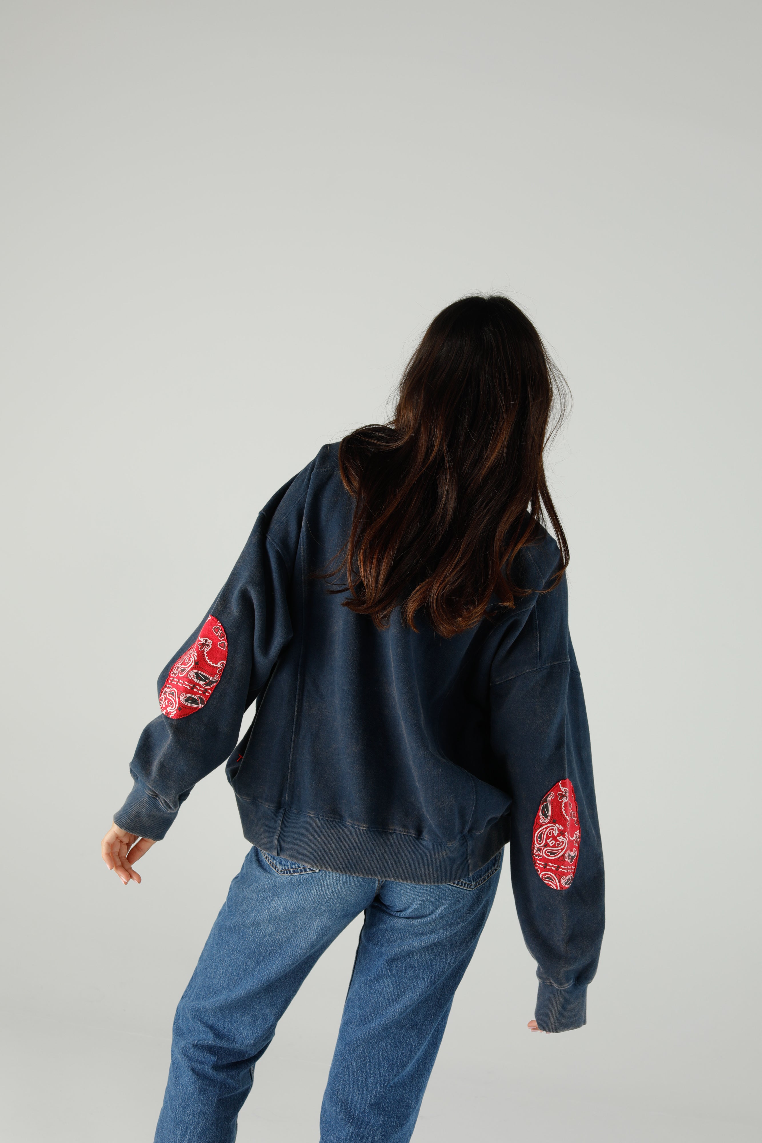 Indigo CutOut Sweat